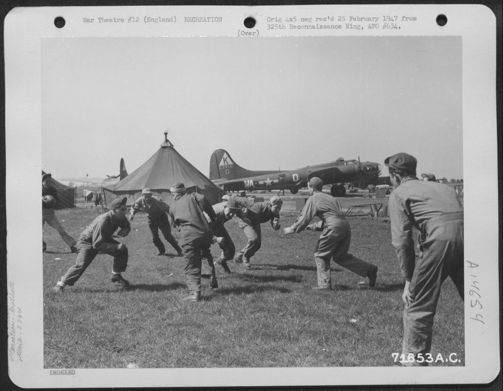 Football at 8th Air Force base
