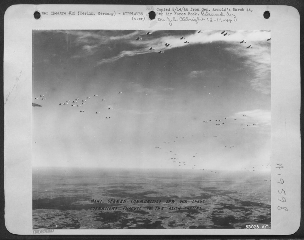 Formations enroute to Reich capital