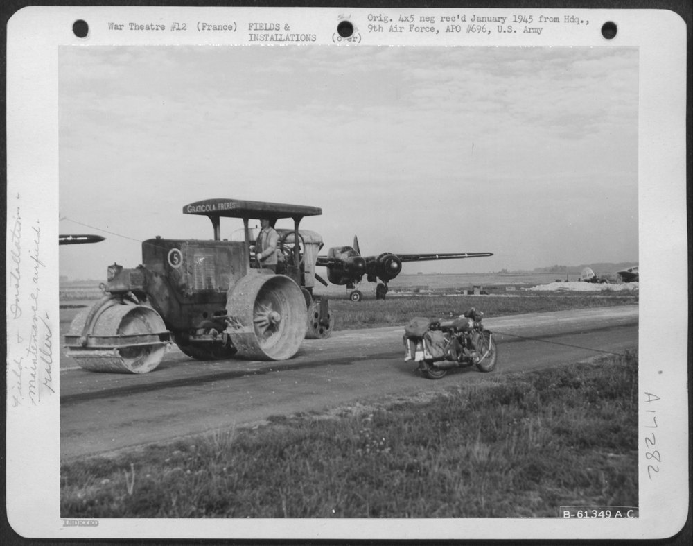French worker at 9th Air Force base