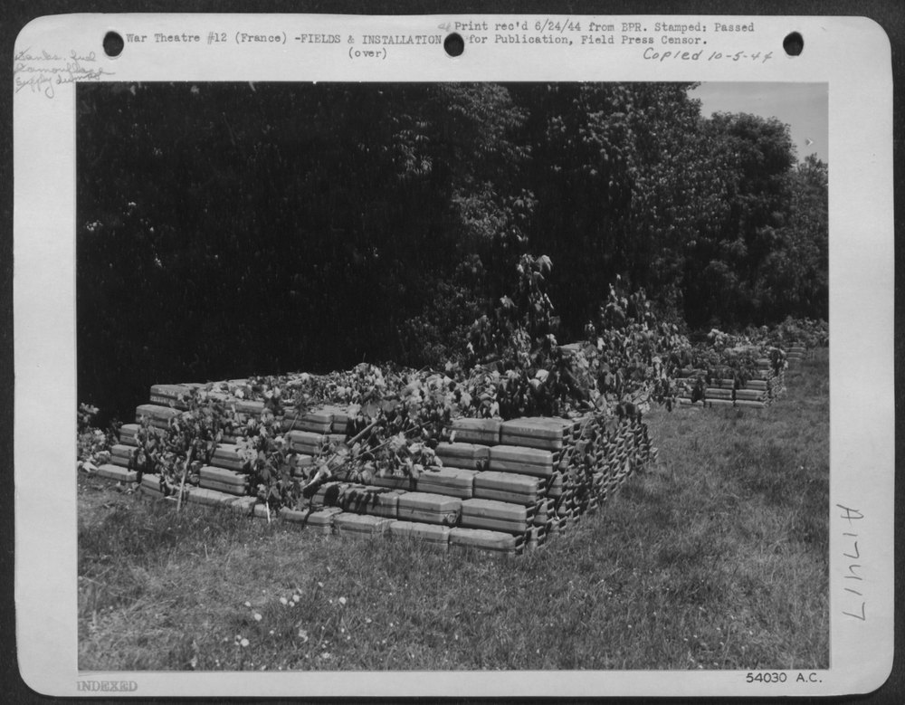 Fuel tanks in Normandy