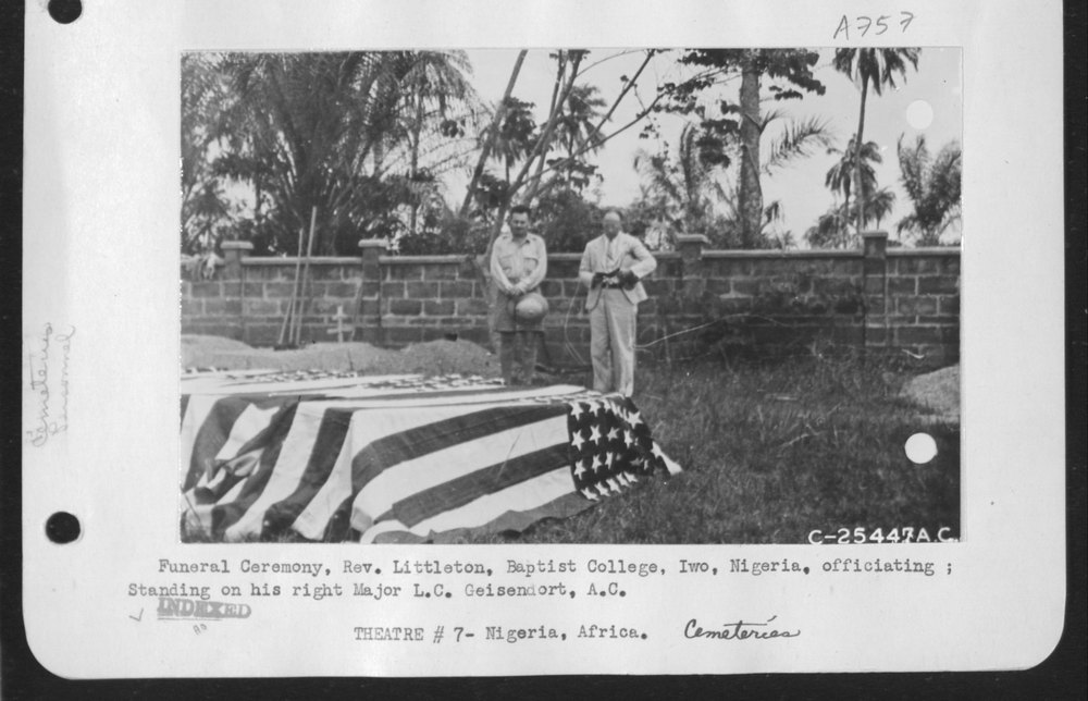 Funeral at Baptist College Iwo