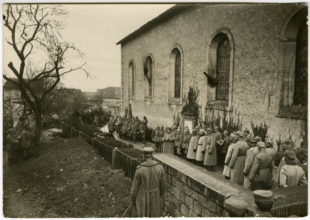 Funeral of two officers