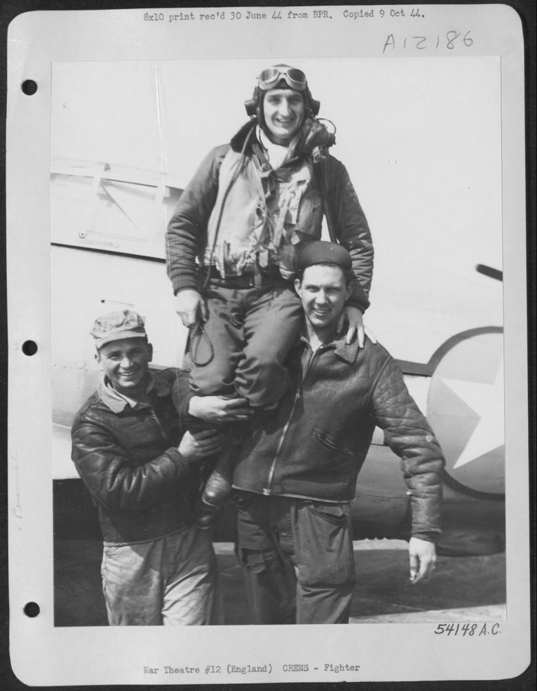 Gabreski and crew
