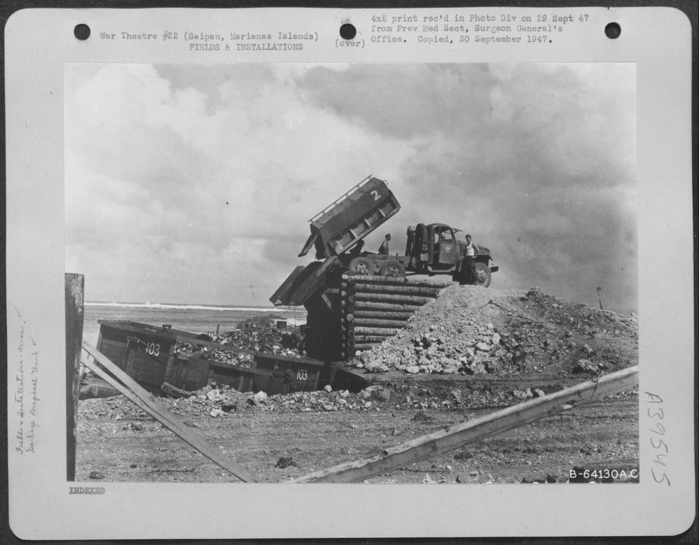 Garbage Barge at Saipan