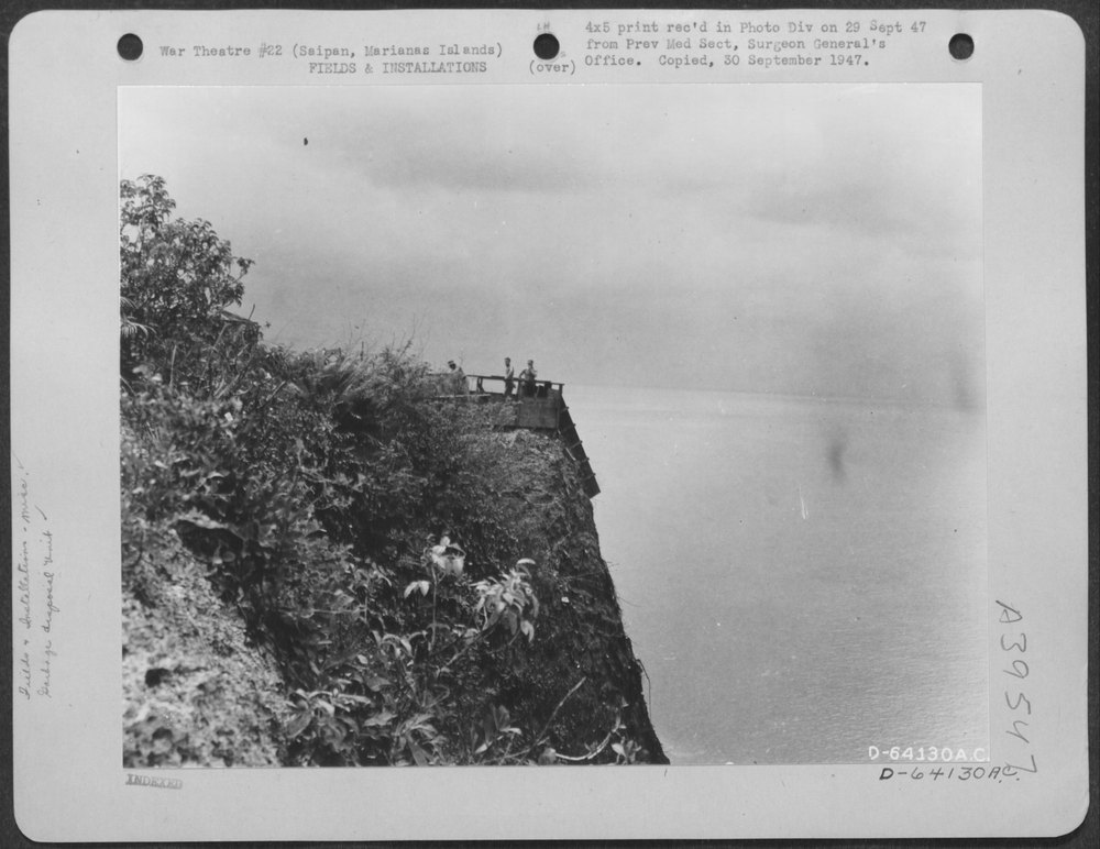 Garbage shute on Saipan