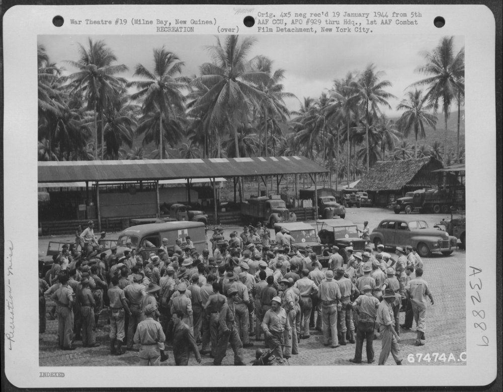 Gary Cooper at Milne Bay