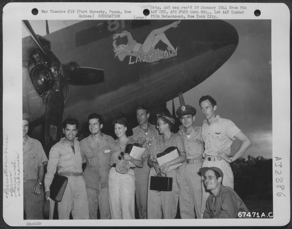 Gary Cooper at Port Moresby