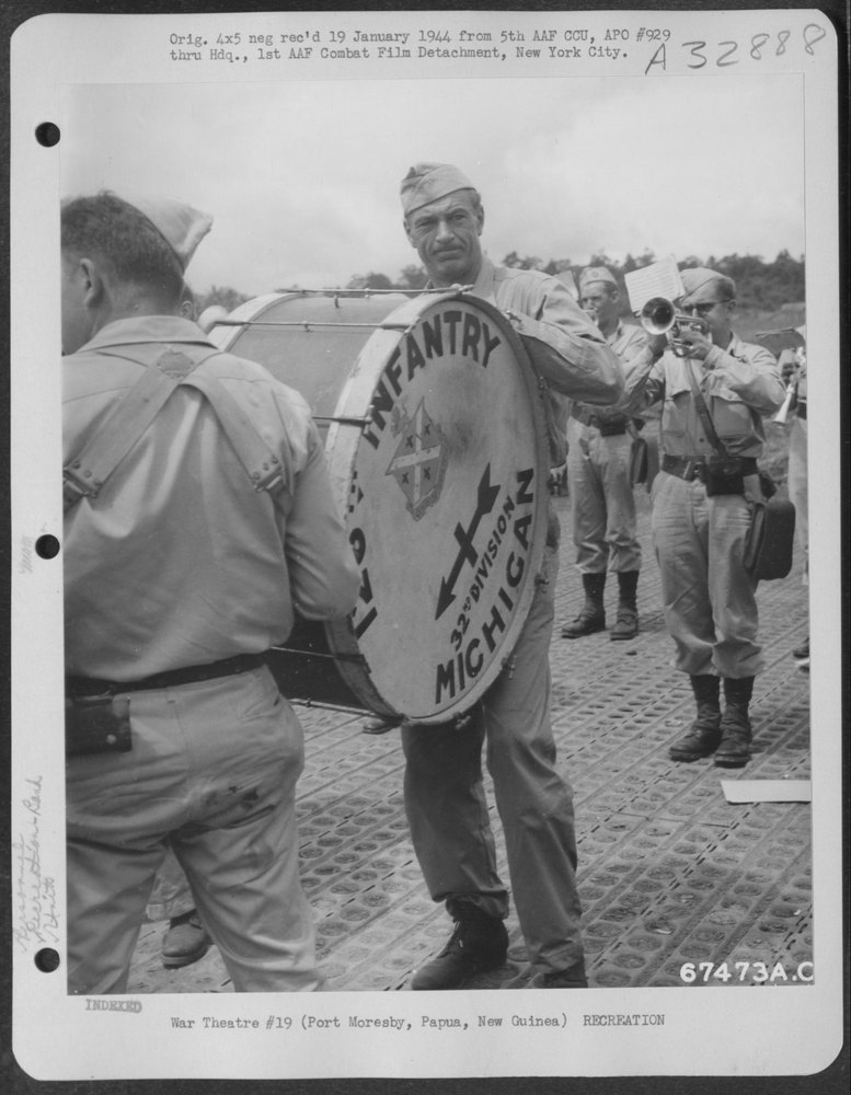 Gary Cooper at Port Moresby