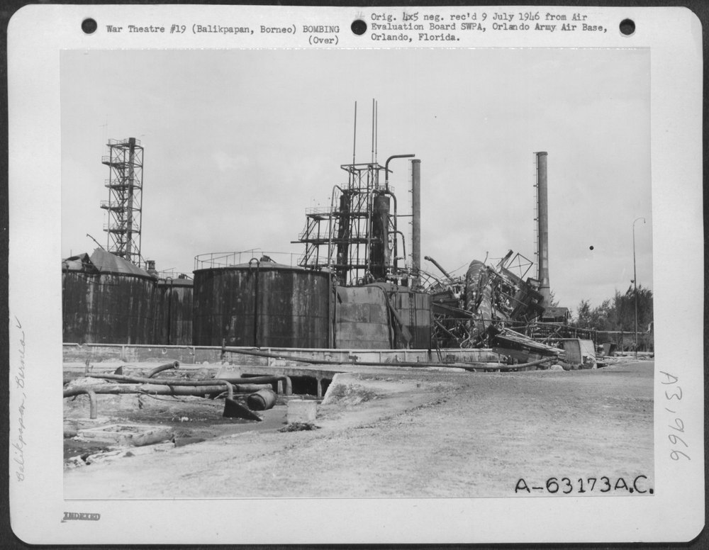 Gasoline plant in Balikpapan Refinery