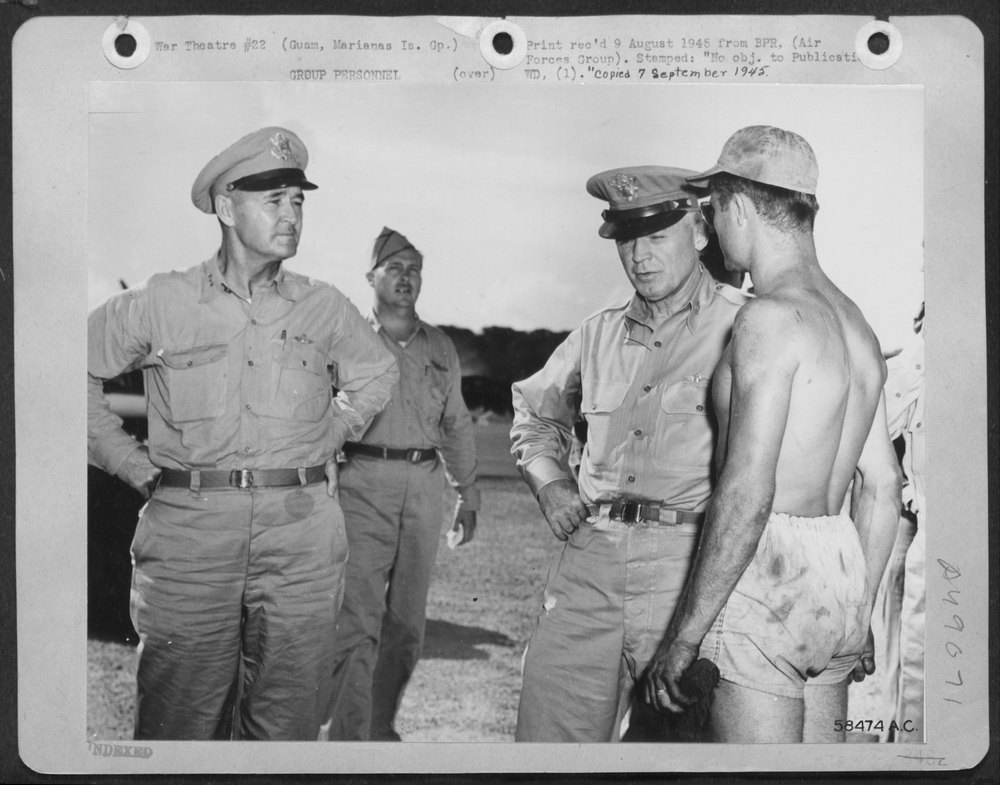General Arnold on Guam