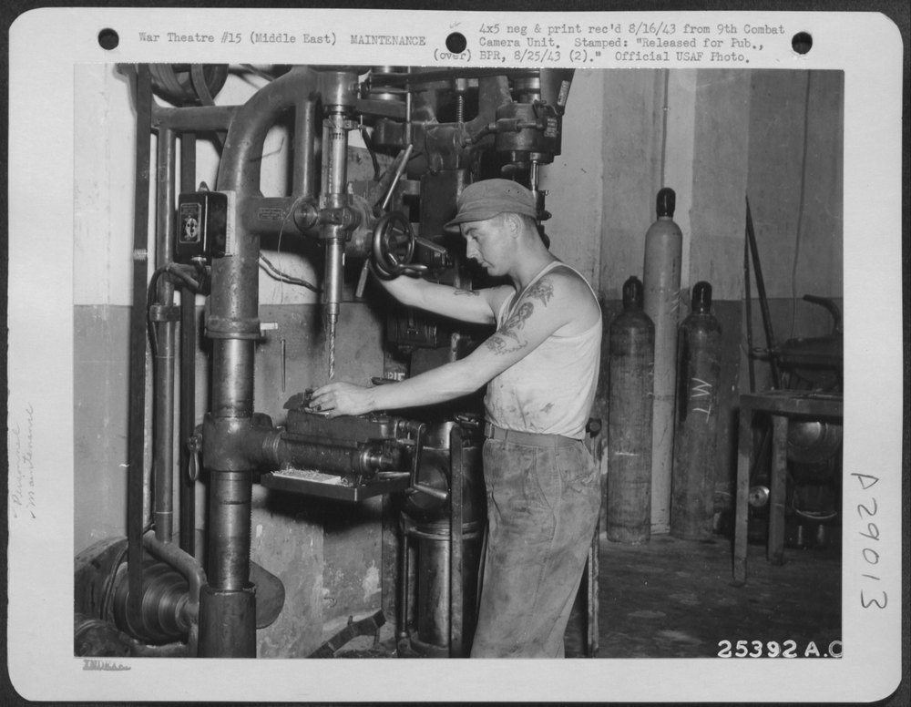 George Green rebores Liberator engine