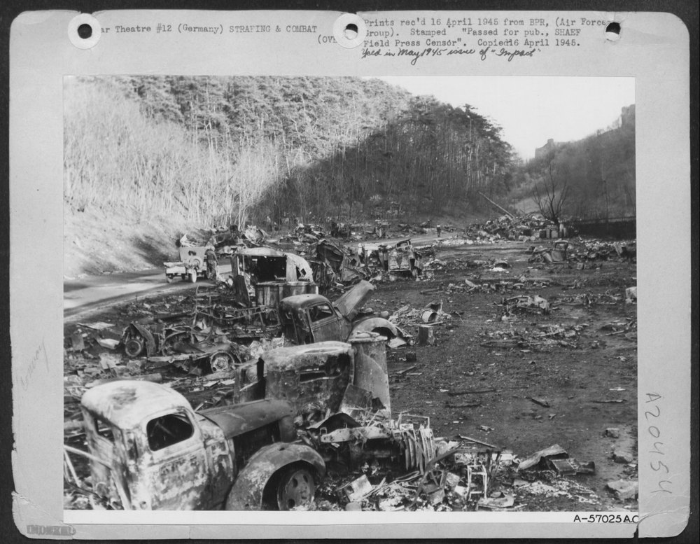 German Convoy near Kaiserslautern