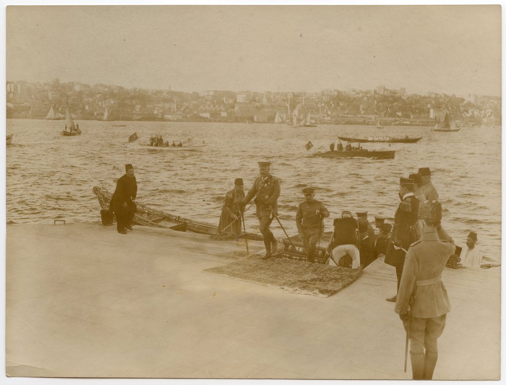 German Emperor's arrival in Constantinople