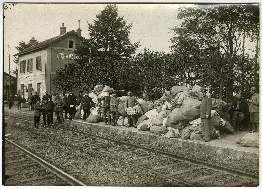 German field post office in Chambley