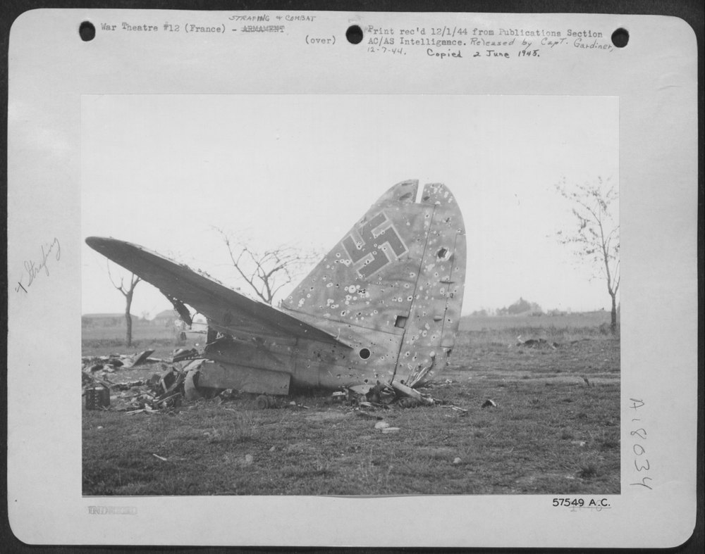 German Fighter near Lyons