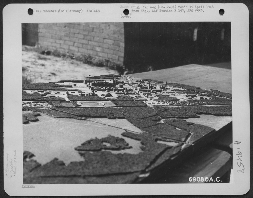 German Oil Plant model in England