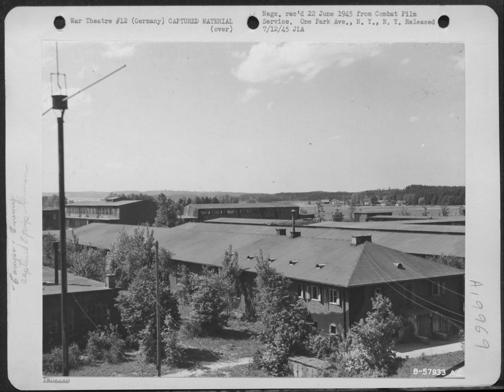 German quarters at Bad Abling Airdrome