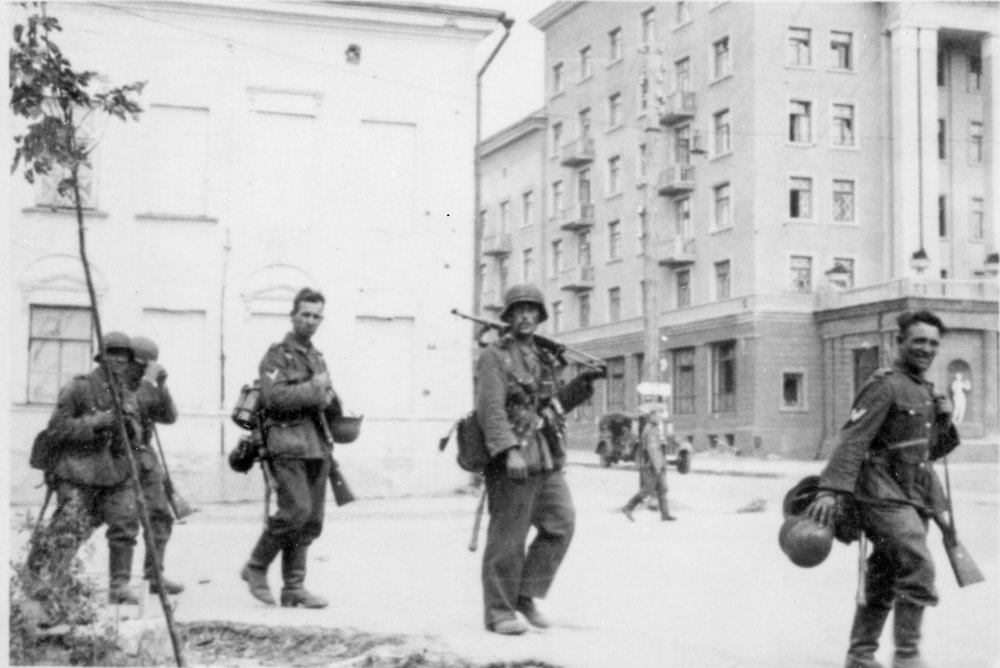 German troops
