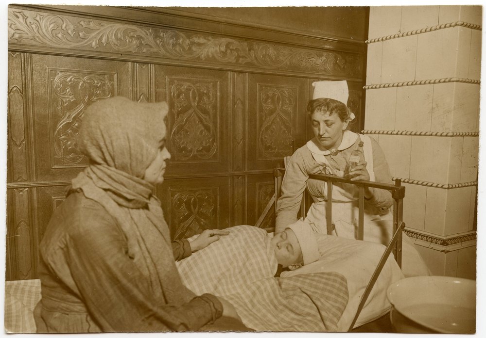 German Volga refugees in Berlin