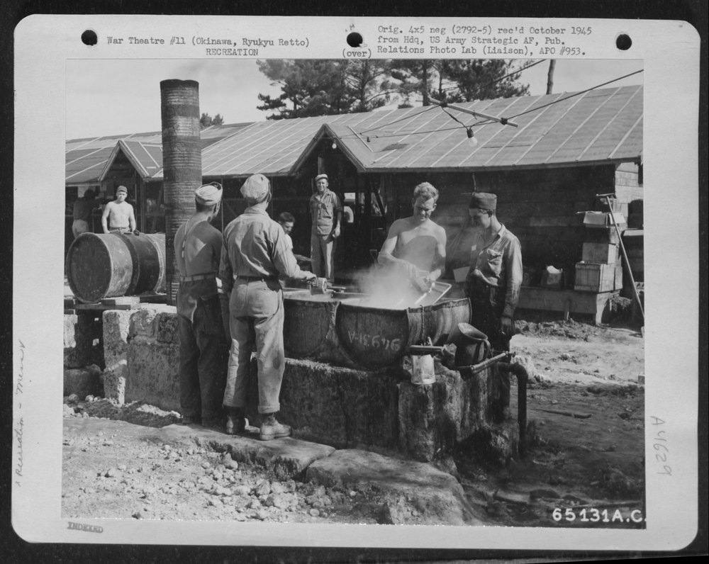 GIs on Okinawa