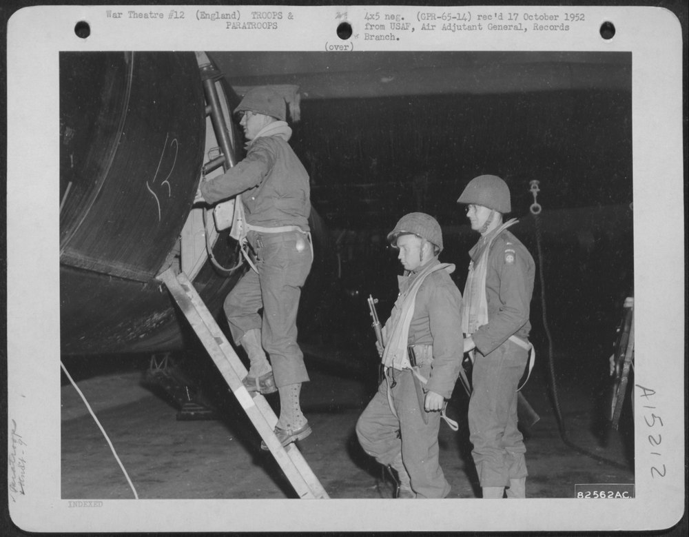 Glider Infantry Board Horsa Glider In England