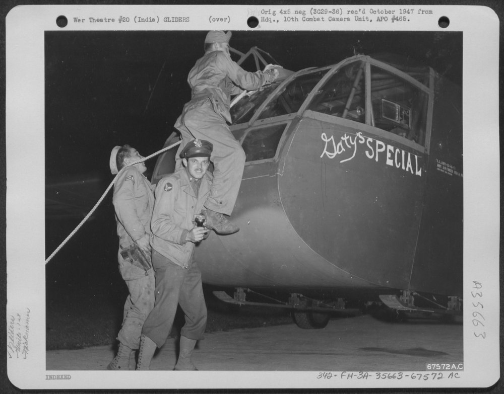 Glider pilot in India