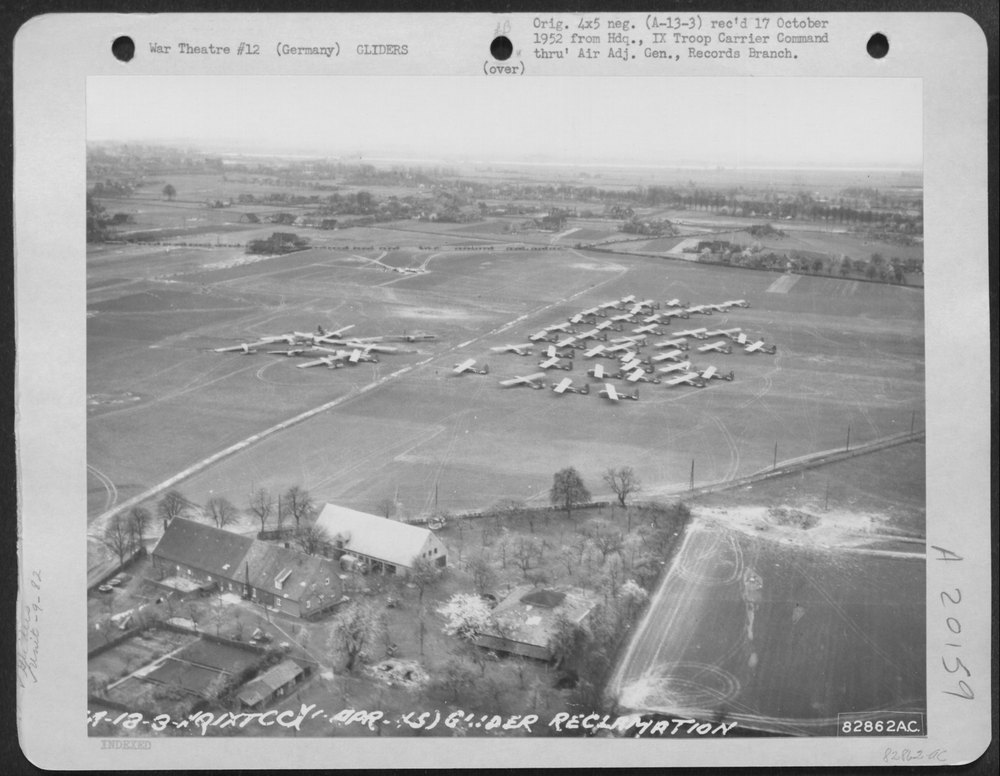 Glider Reclamation 9th Troop Carrier Command
