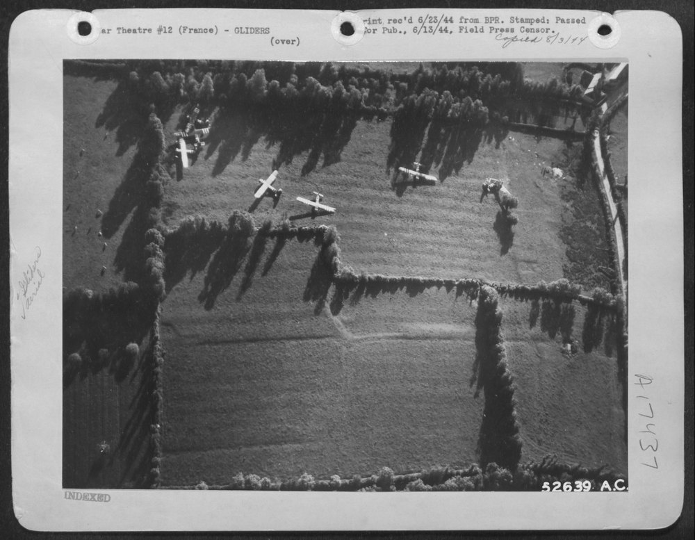 Gliders in northern France