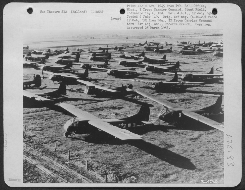 Gliders in Southern Holland invasion