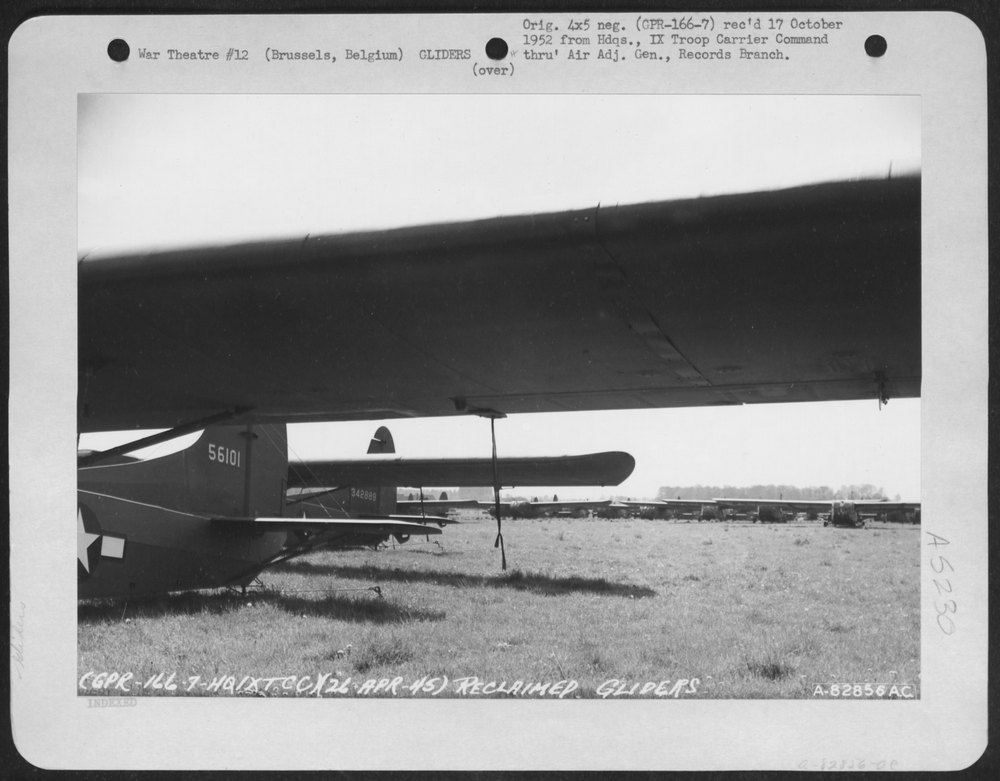 Gliders near Brussels