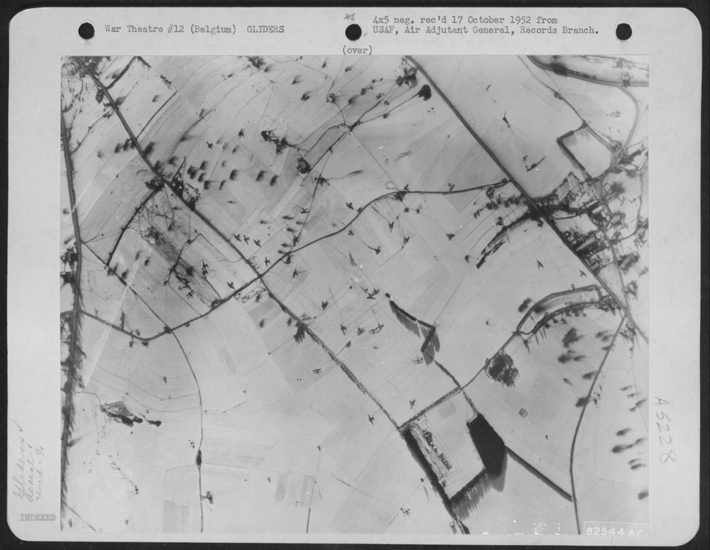 Gliders of 9th Troop Carrier Command in Belgium