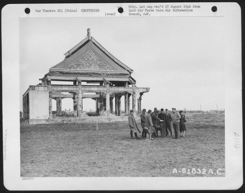 Graves of Doolittle airmen Shanghai