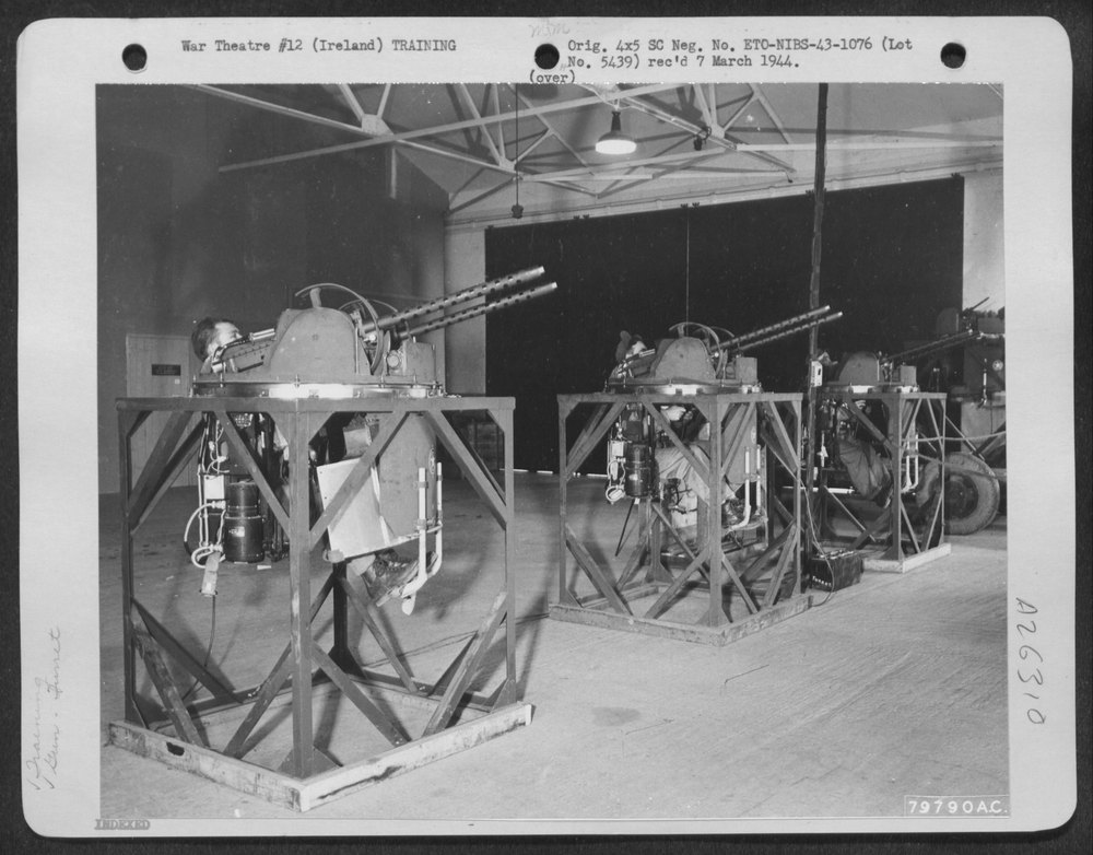 Gun turret assemblies in Northern Ireland