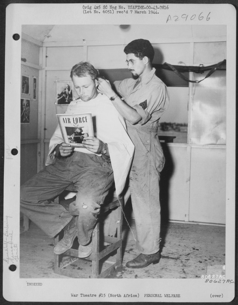Haircut in North Africa