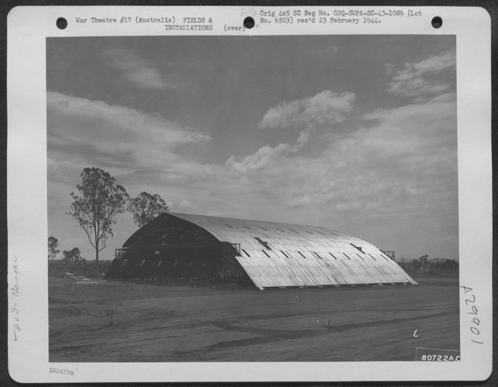 Hangar at Amberly Field
