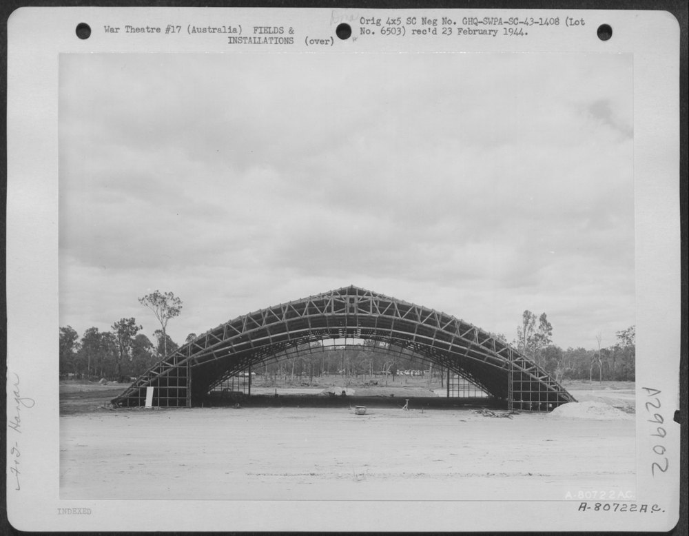 Hangar at Amberly Field