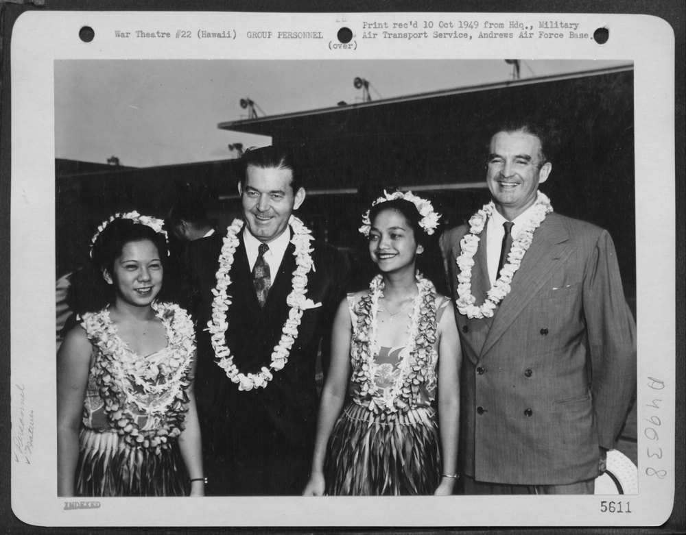 Hannegan Symington at Hickam Field