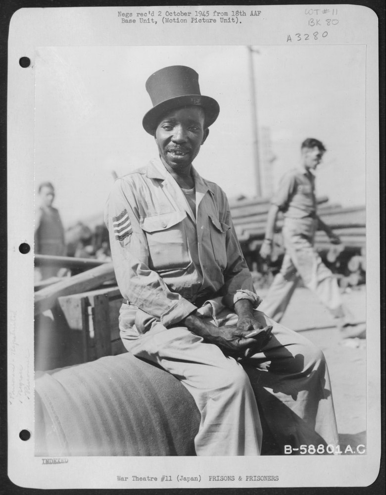 American Negro Prisoner of War, Abraham Fiye from 137 W 136 St