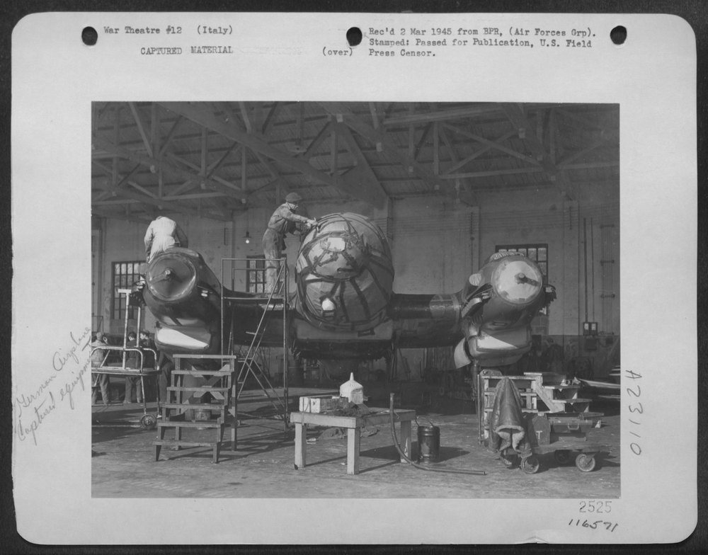 Heinkel 111 prepared for shipment
