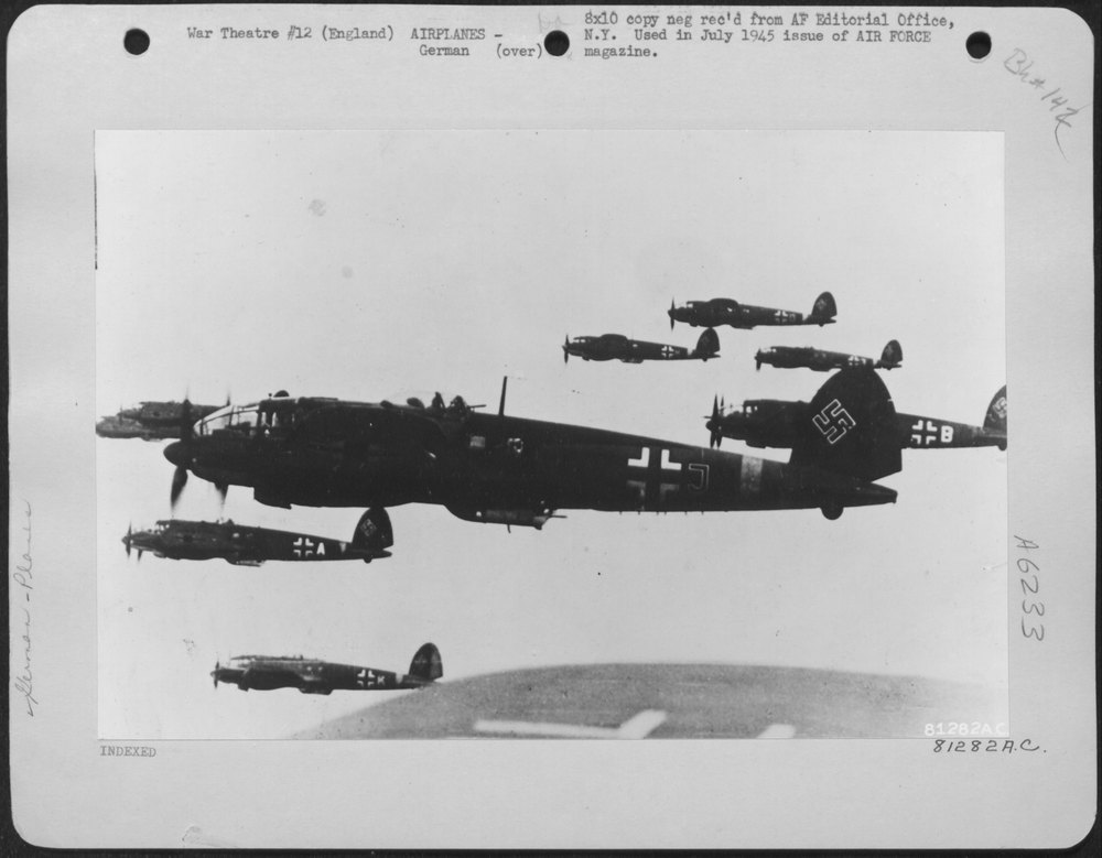 Heinkel He 11S Over English Channel