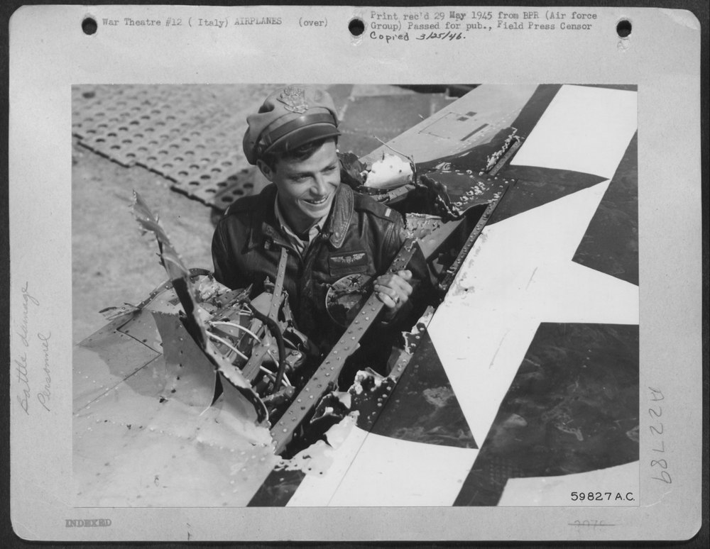 Henehan of San Diego, Calif., out of the cockpit, and it left a