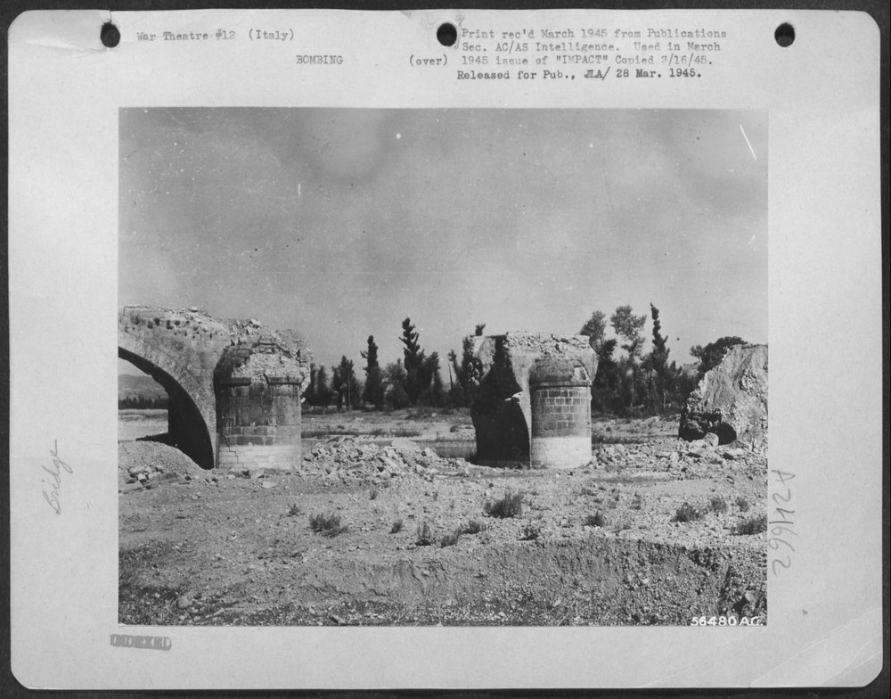 Highway bridge near Orvieto hit