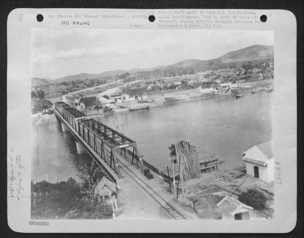Ho Frung bridge French Indo China