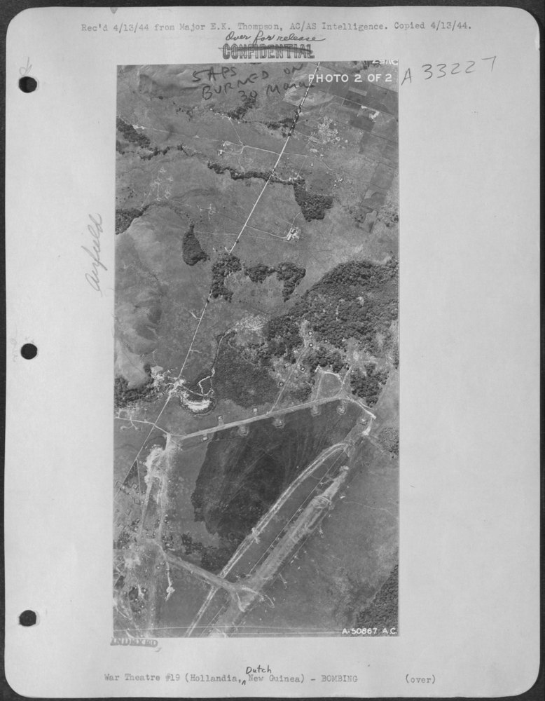Hollandia, Dutch New Guinea-BOMBING