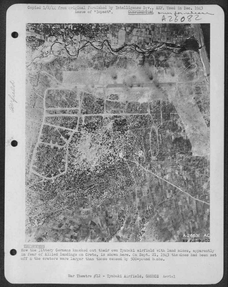 How the Jittery Germans Knocked Out Their Own Tymbaki Airfield