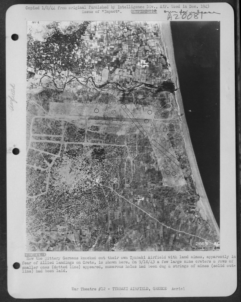 How the Jittery Germans Knocked Out Their Own Tymbaki Airfield