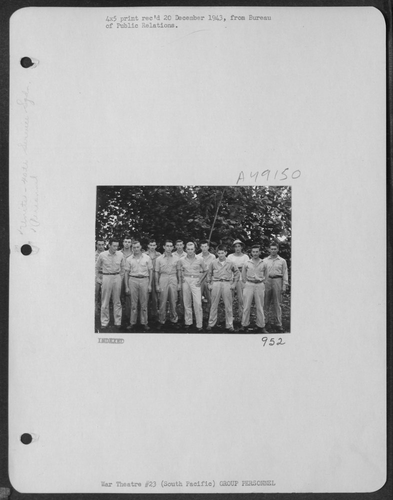 Indiana men in South Pacific