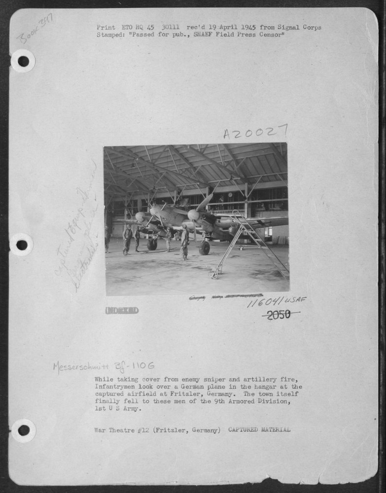 Infantrymen at Fritzler airfield