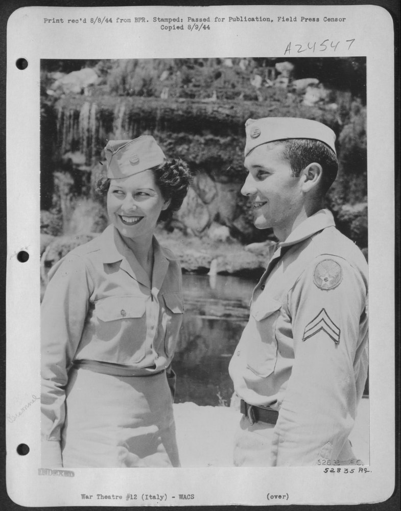 It's a small world as Pvt. Ruby B