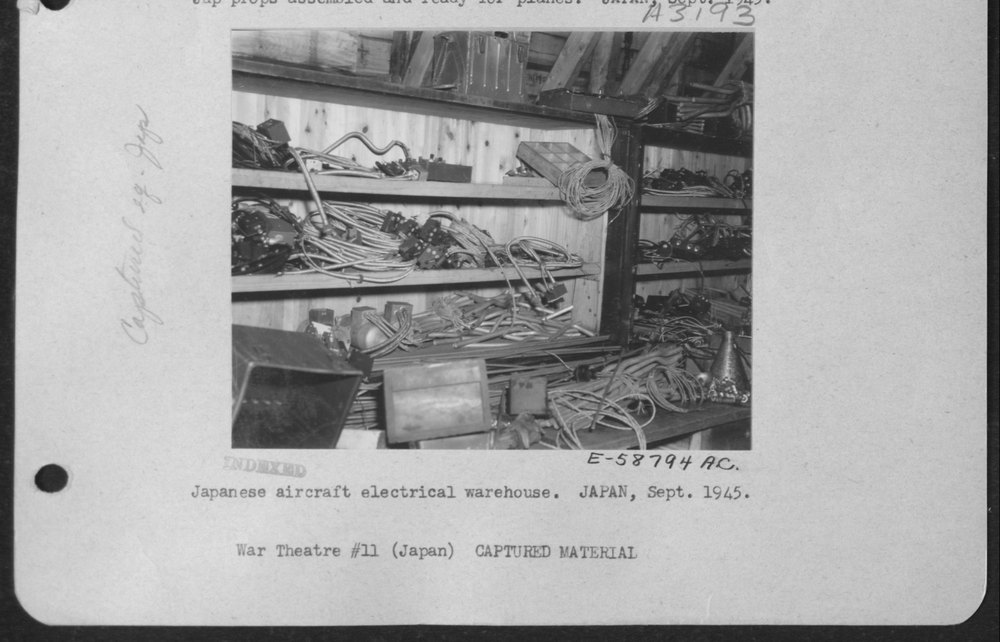 Japanese Aircraft Electrical Warehouse Japan
